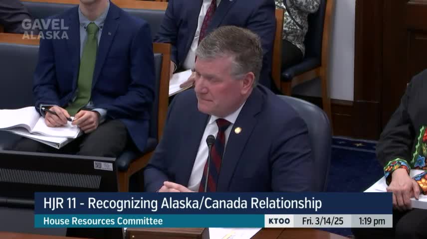 Alaska lawmakers discuss economic impact of new tariffs on Canada relations