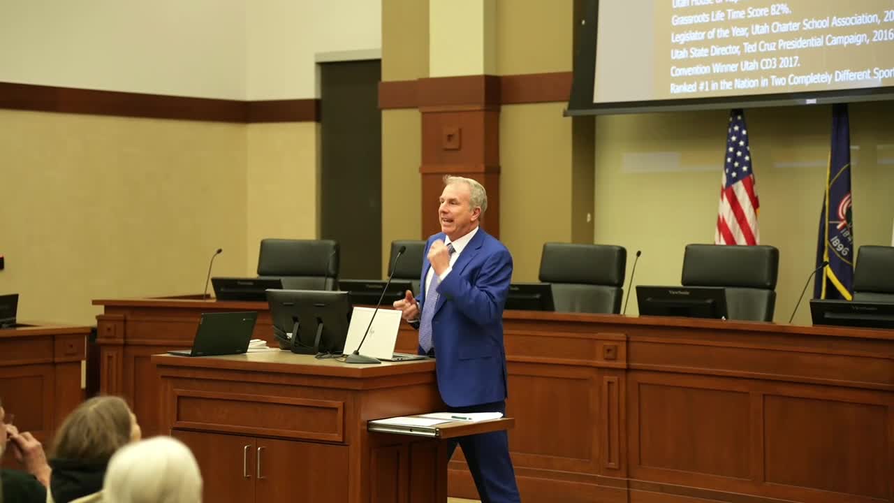 Legislator Chris shares personal journey from Ukraine to teaching and national fencing champion
