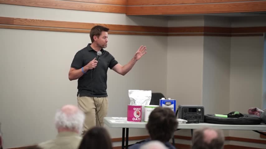 Community leader discusses emergency water storage strategies for Utah families