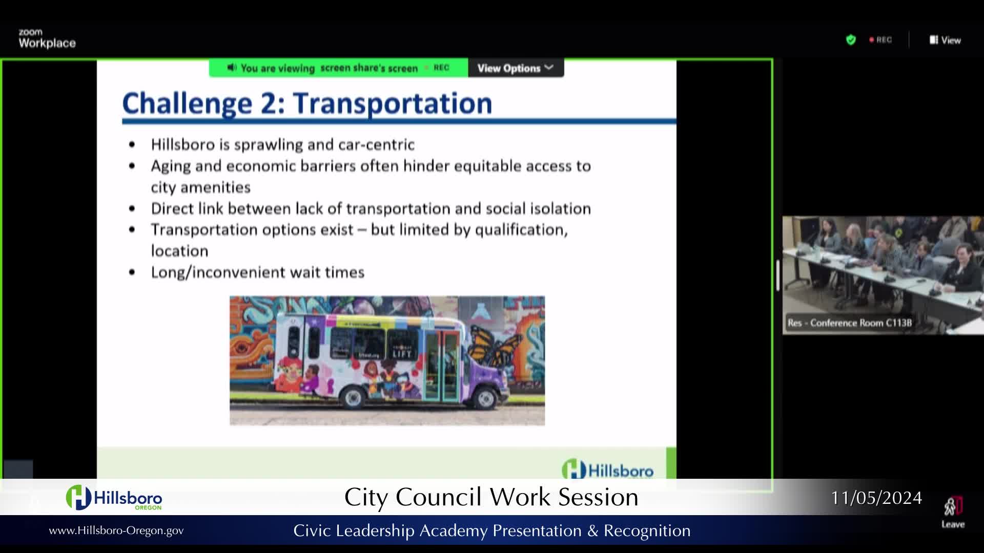 Hillsborough Civic Leadership Academy proposes solutions to reduce isolation among seniors