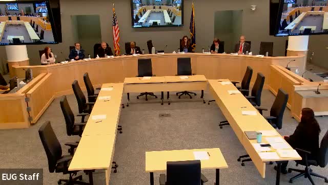 Eugene City Council holds executive session without public participation