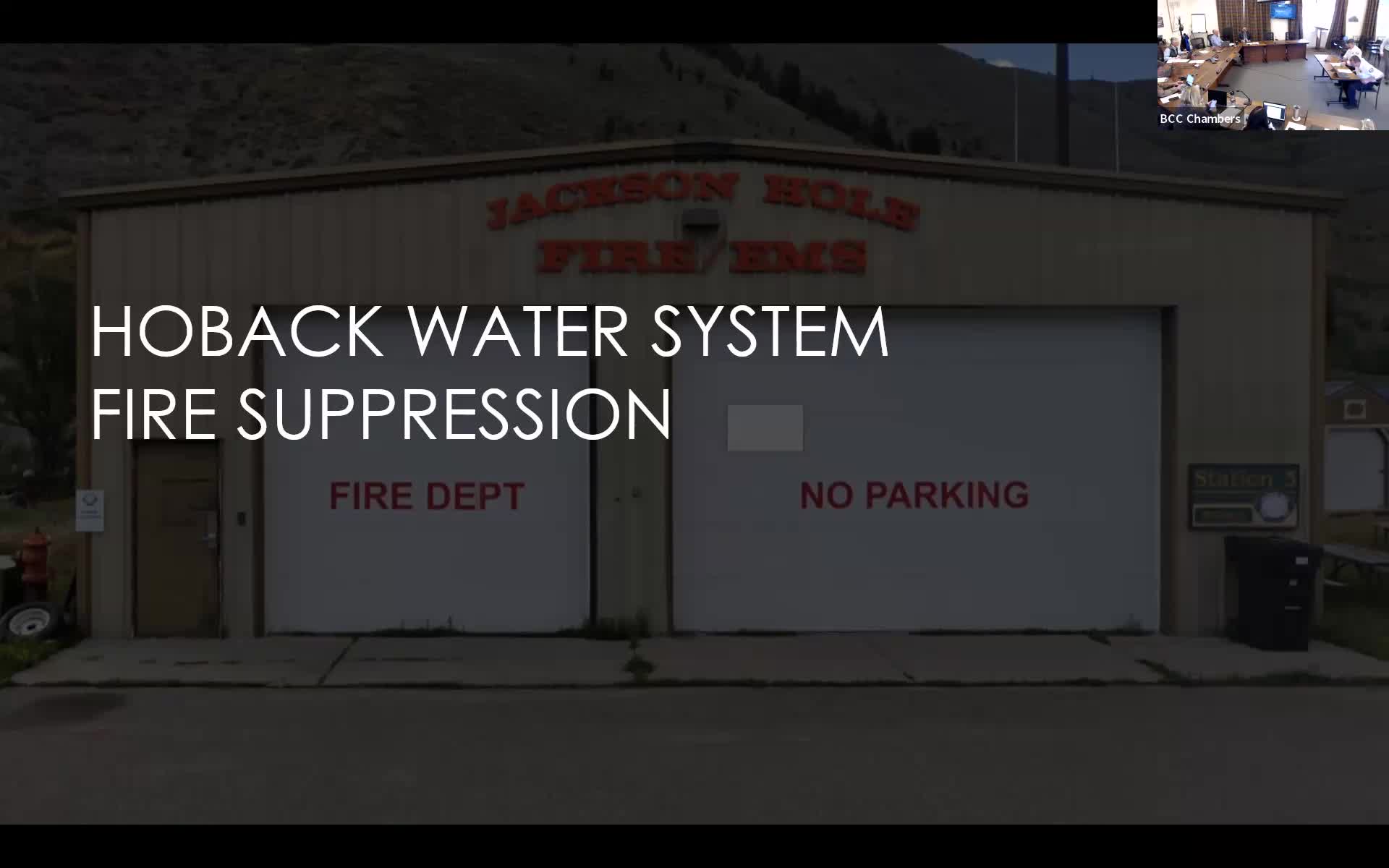 Teton County approves fire-suppression water supply for Hoback as part of Hoback Water and Sewer District buildout