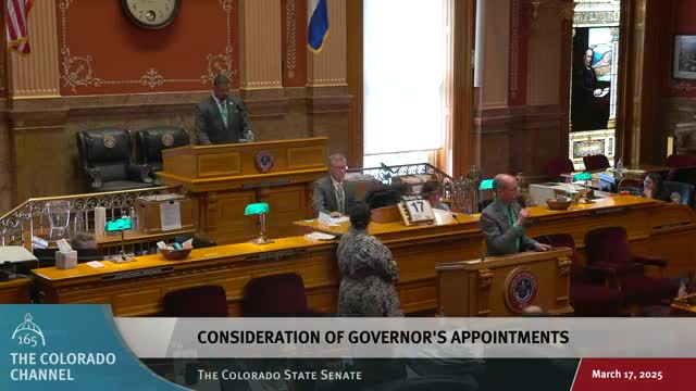 Colorado Senate confirms first appointees to new judicial discipline board