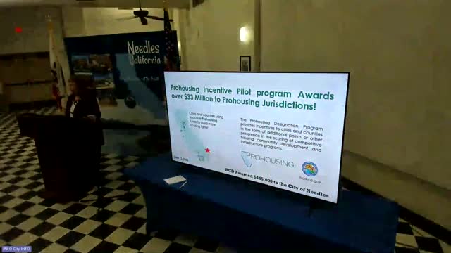 Needles secures Pro Housing Designation and $500K for affordable housing development