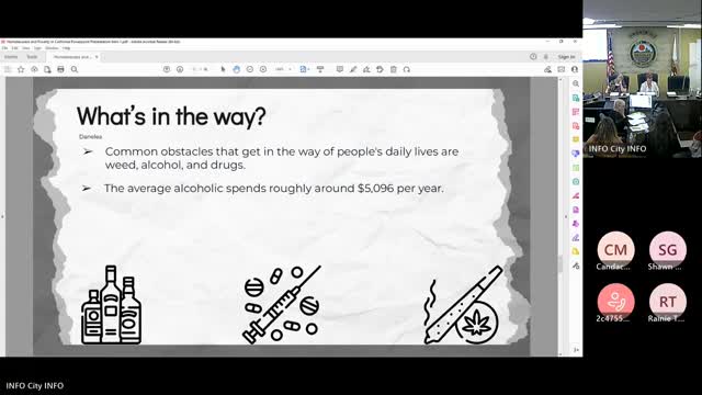 Community leaders propose relocating food drives and creating shelters in California