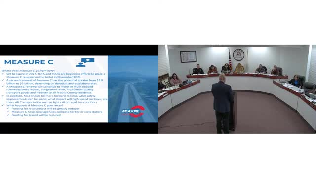 Fresno County officials discuss Measure C impact on rural communities' road funding