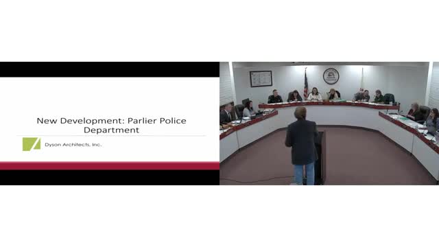 Architect Dyson presents new designs for Parmier Police Department renovation