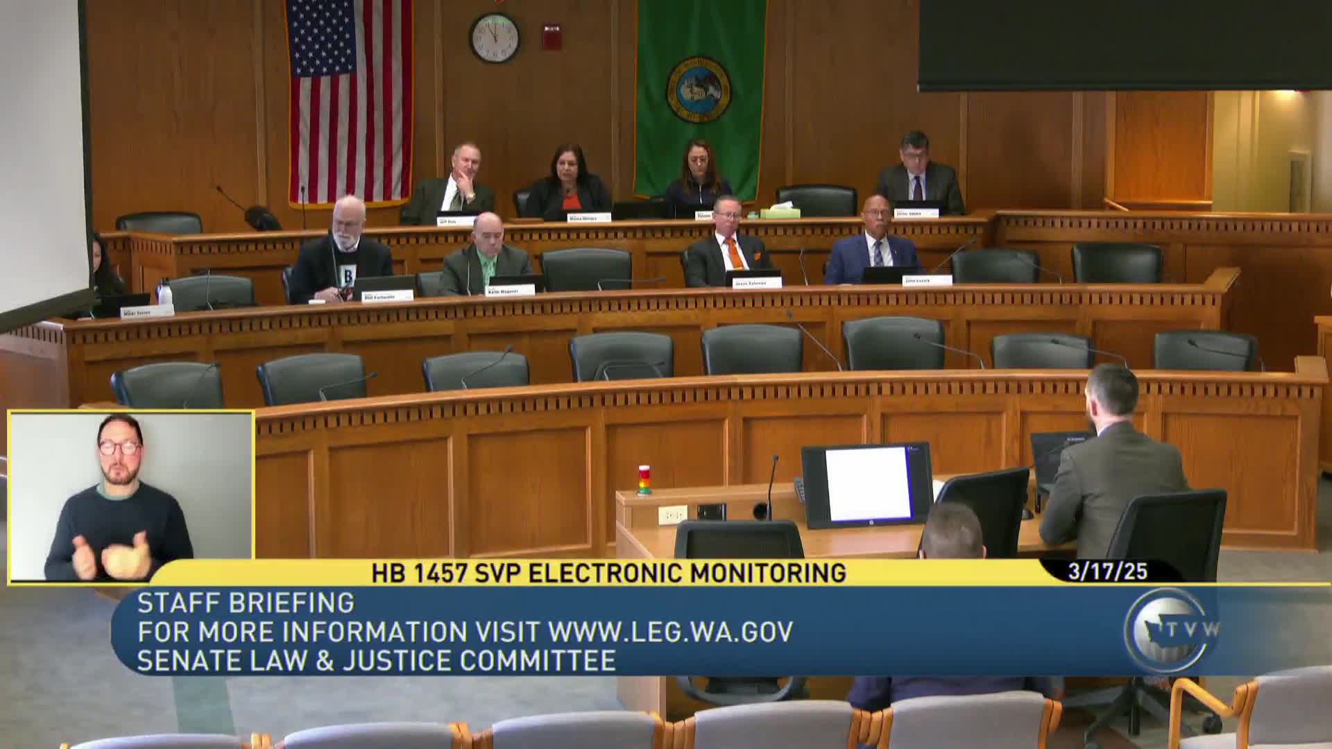 Representative Griffey presents bipartisan reform for violent predator monitoring