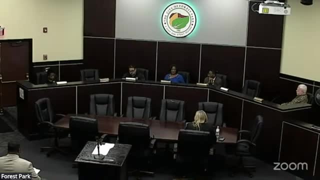 Forest Park staff reports 800 surplus firearms after evidence-room audit; council discusses destruction, sale or trade options