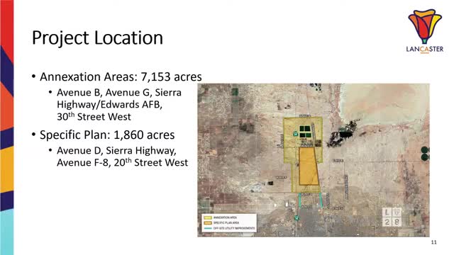 Lancaster City Council advances annexation and industrial development plans for North Lancaster