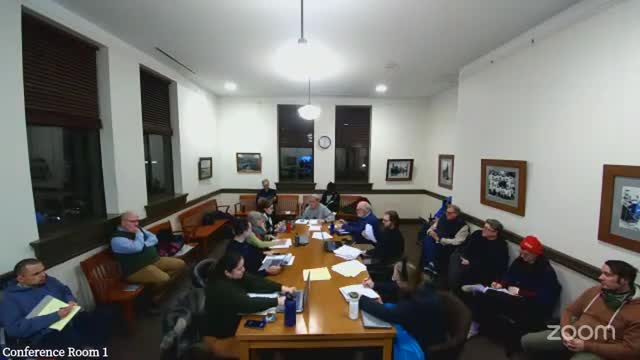 Kingston planning staff briefs committee on KHA plan at 206 Flatbush Avenue; committee takes no formal action