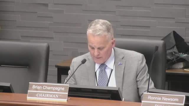 Commissioner Champagne defends transparency over port director's contract amid editor's claims