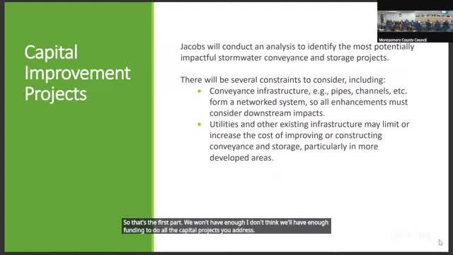 Montgomery County reviews building codes to mitigate flood risks for new developments