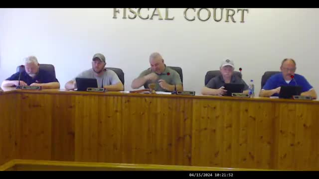 County Fiscal Court reallocates FEMA funds for road repairs and budget adjustments