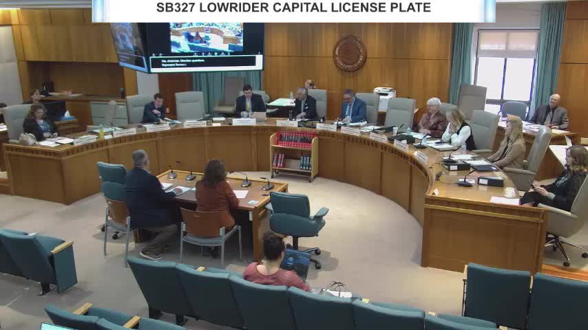 New Mexico legislators propose lowrider license plate to support cultural grants