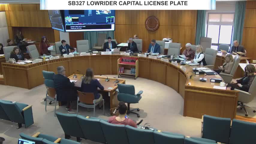 Committee approves do-pass for motorcycle-sized "Look Twice" specialty plate