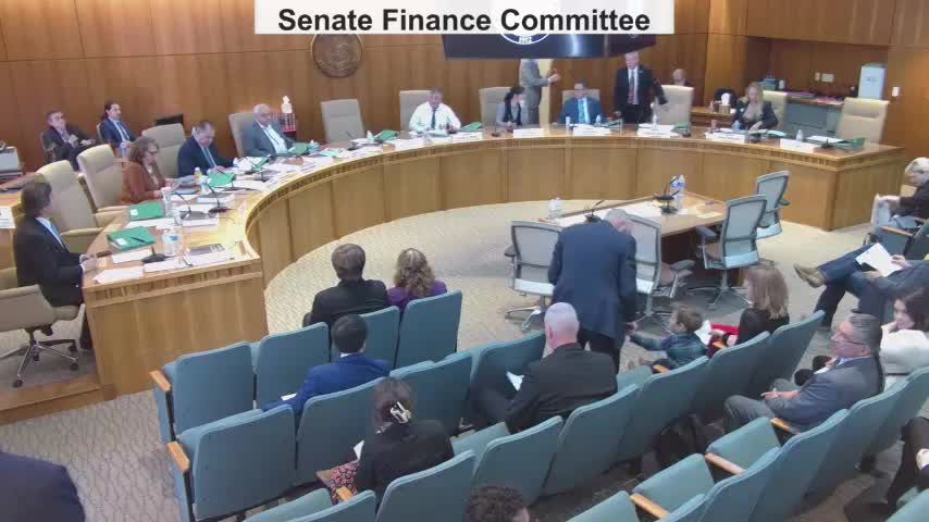 Senate Finance Committee enters executive session led by Senator Campos