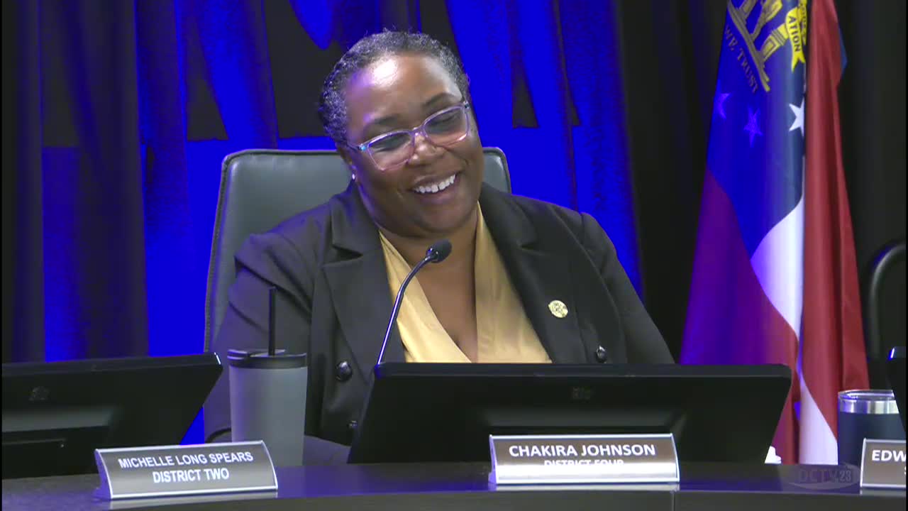 DeKalb County leaders emphasize diversity equity and inclusion at council meeting