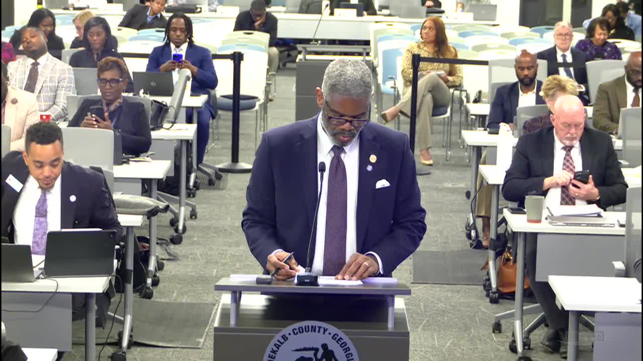 DeKalb County Board reviews March agenda with traffic calming and clean energy initiatives
