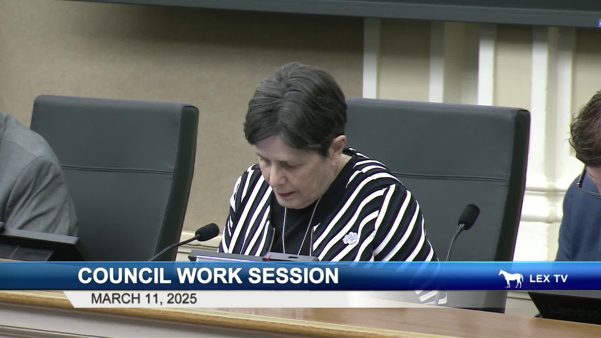 Environmental Quality & Public Works committee reports on traffic-calming portal and odor-control steps