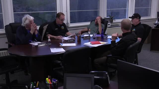 Board approves 2-year mowing contract and accepts prior meeting minutes