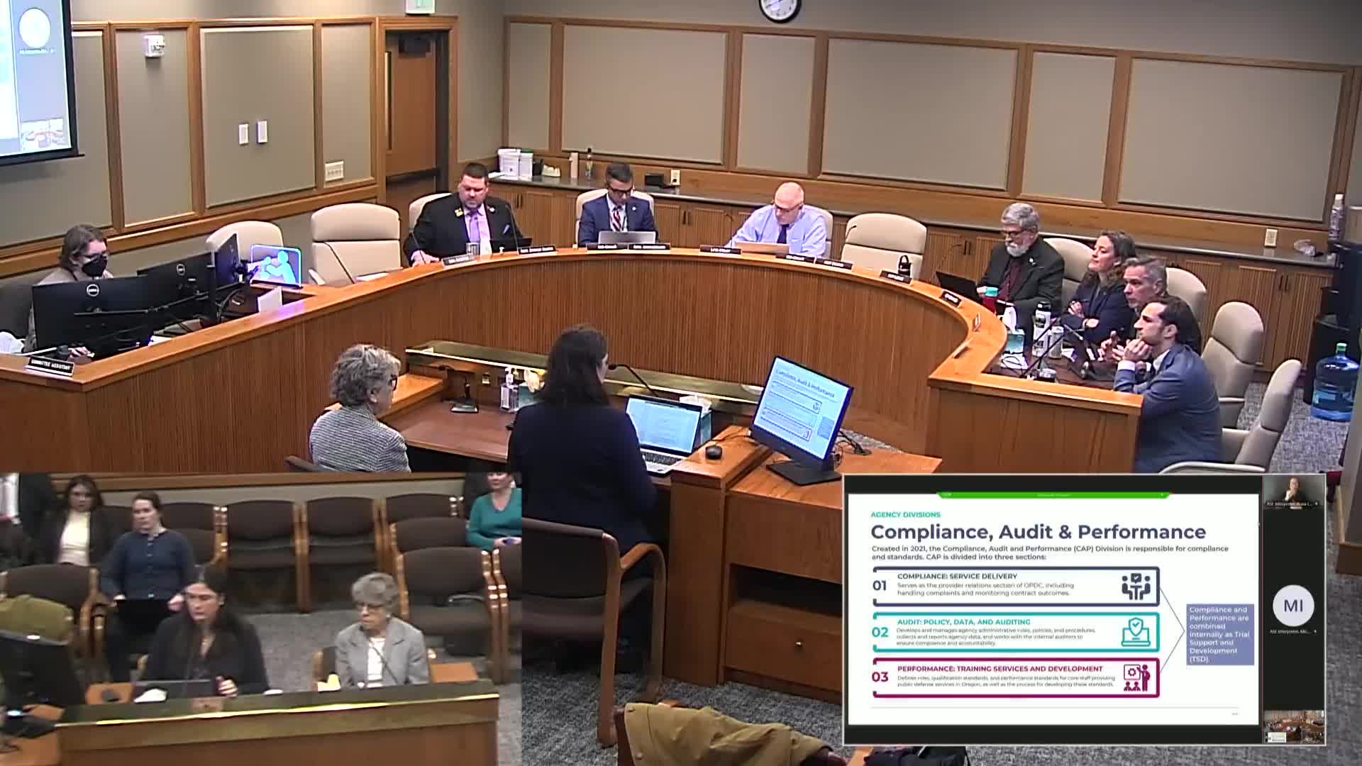 Oregon committee reviews spending of $4M for unrepresented offenders legal aid