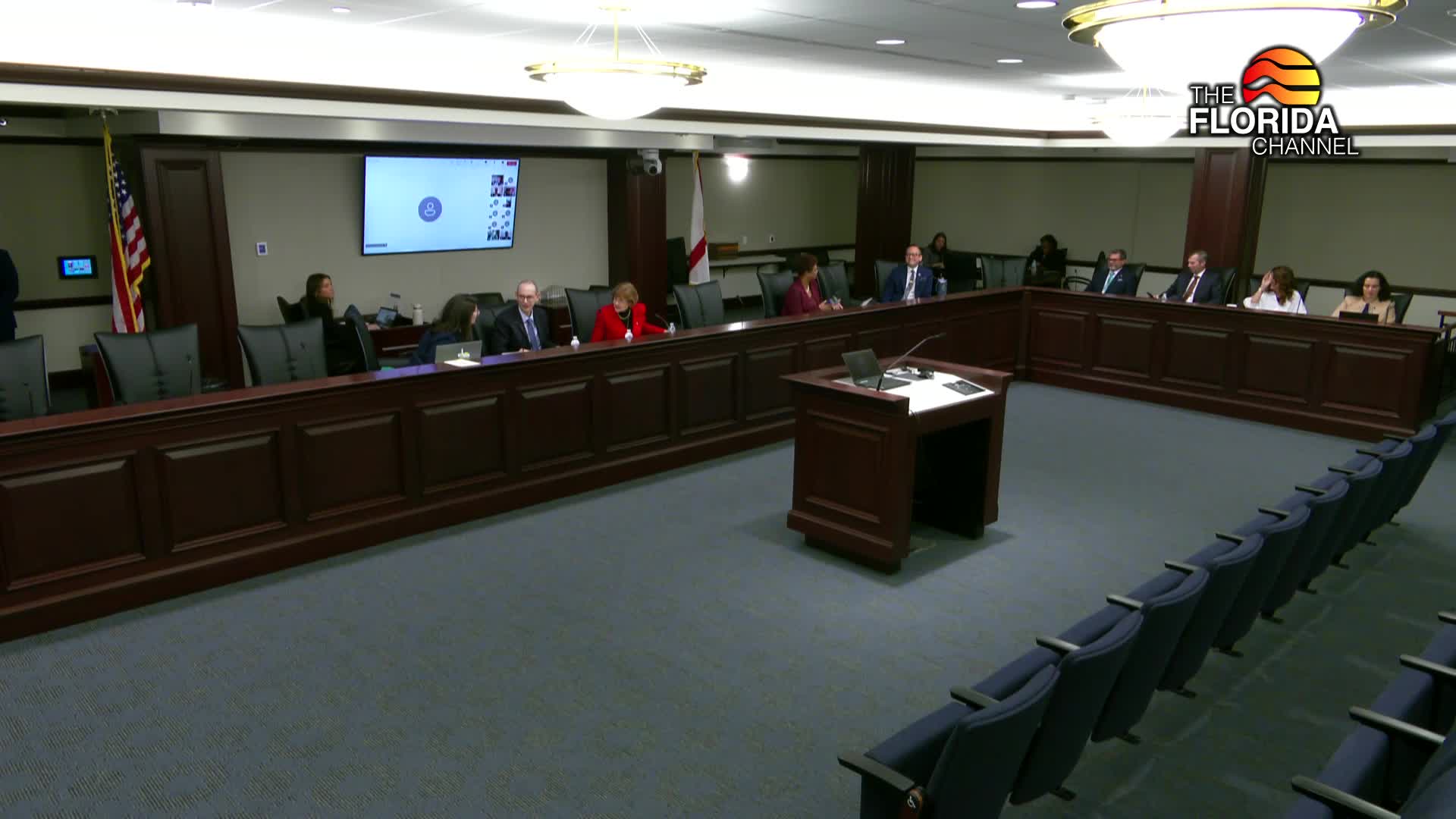 Gino Kolura outlines goals for Pasco Hernando State College during senate presentation