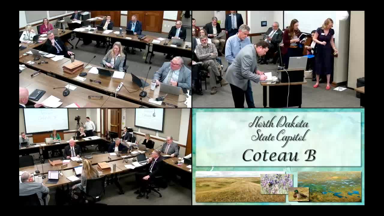 Senator Axman presents North Dakota's first educational savings account program SB 2400