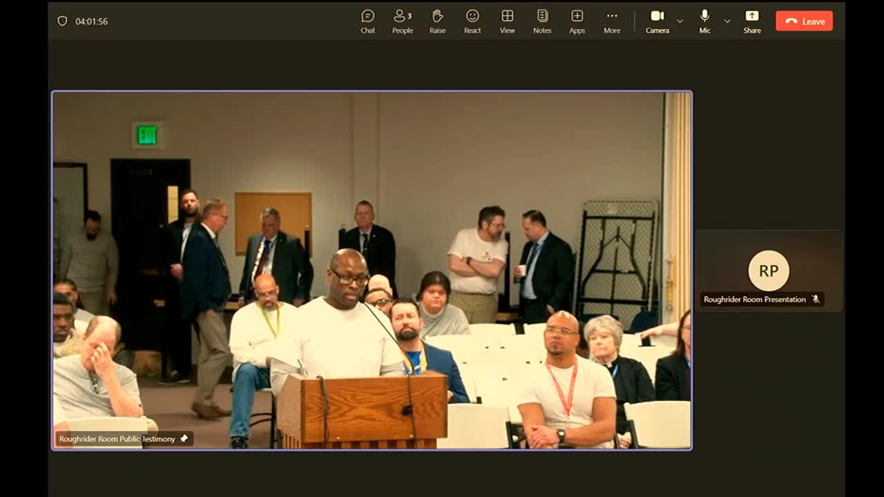 Demores Frederick advocates for prison reform and community resources