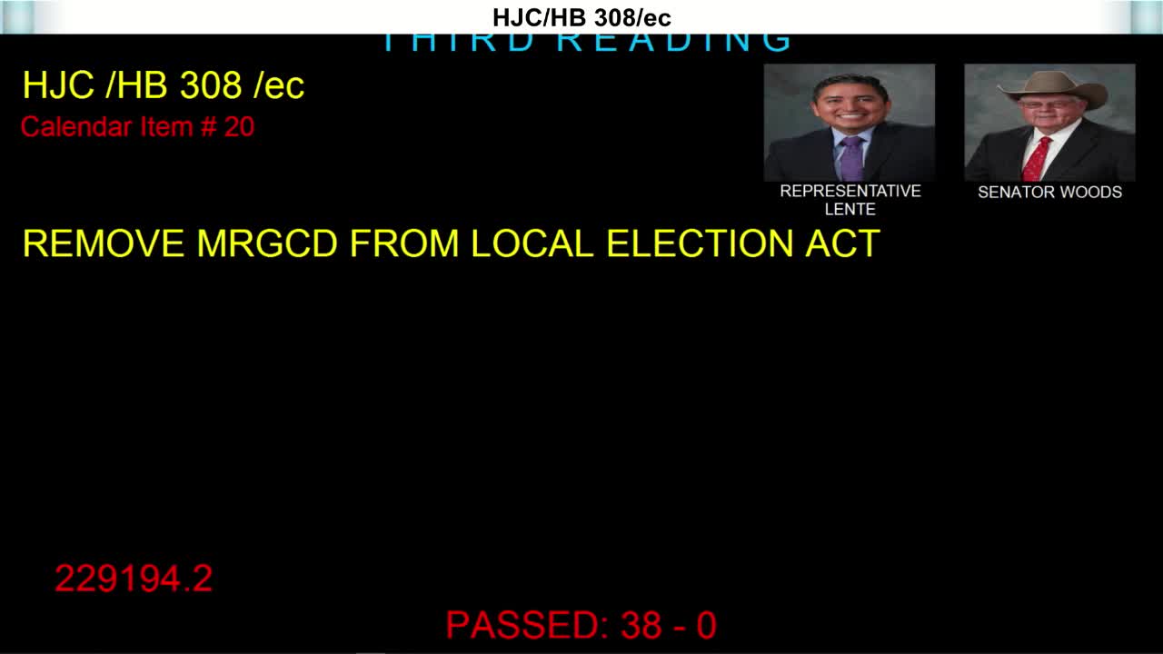 Senate backs changes to Forest and Watershed Restoration Act to expand buffer and treatment options