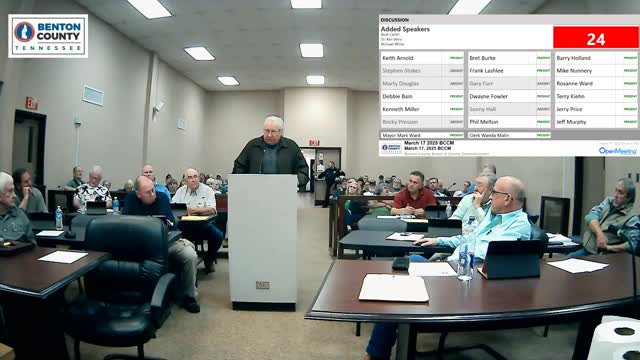 Benton County Commissioner raises concerns over First Bank building purchase legality