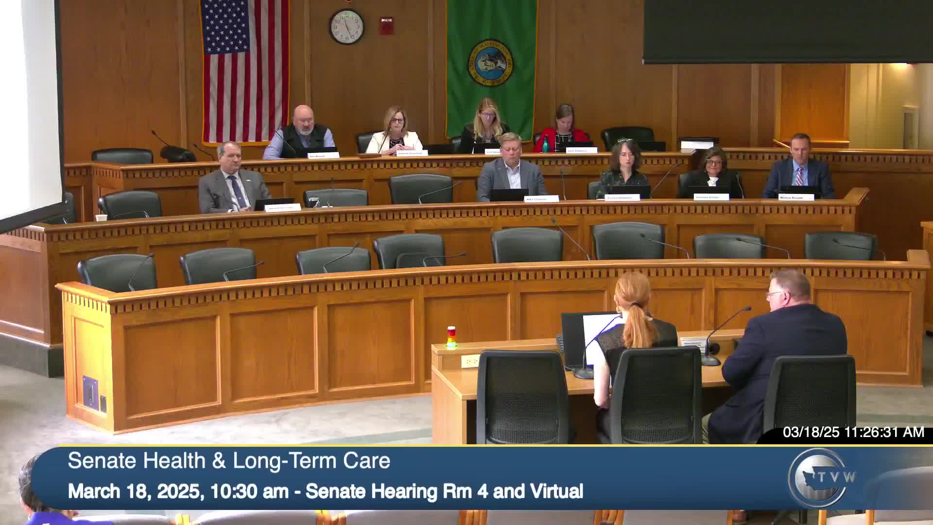 Brooke Buettner advocates for House Bill 1811 to enhance crisis response in North King County