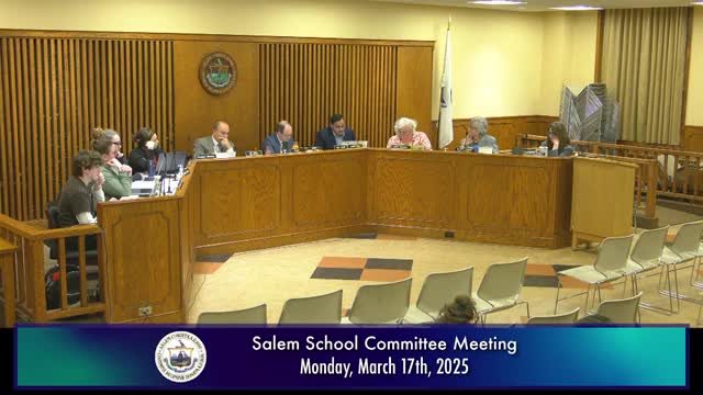 Salem School Committee approves Carlton Innovation School funding request