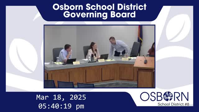 Osborne School District reviews FY24 spending and health benefits amid rising costs
