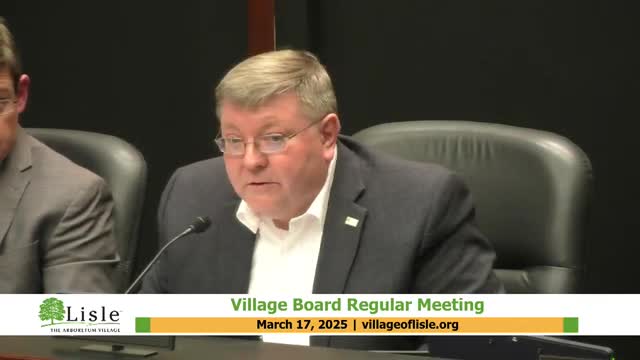 Lisle Village Board schedules special meeting to appoint new police chief