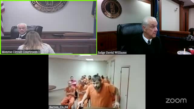 Judge accepts guilty pleas and grants shock probation for multiple defendants