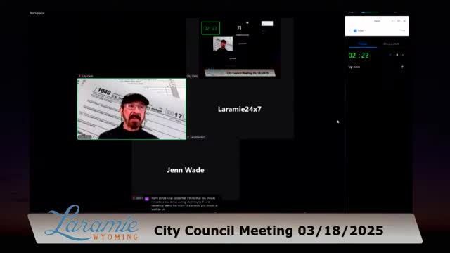 Laramie Council discusses digital billboard ordinance to support small businesses