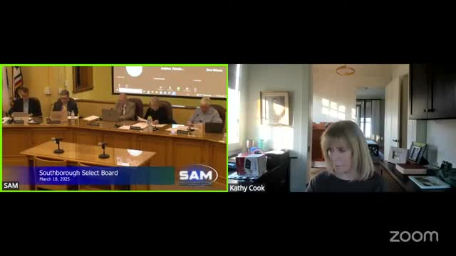 Southborough Select Board backs key warrant articles, outlines town‑meeting logistics