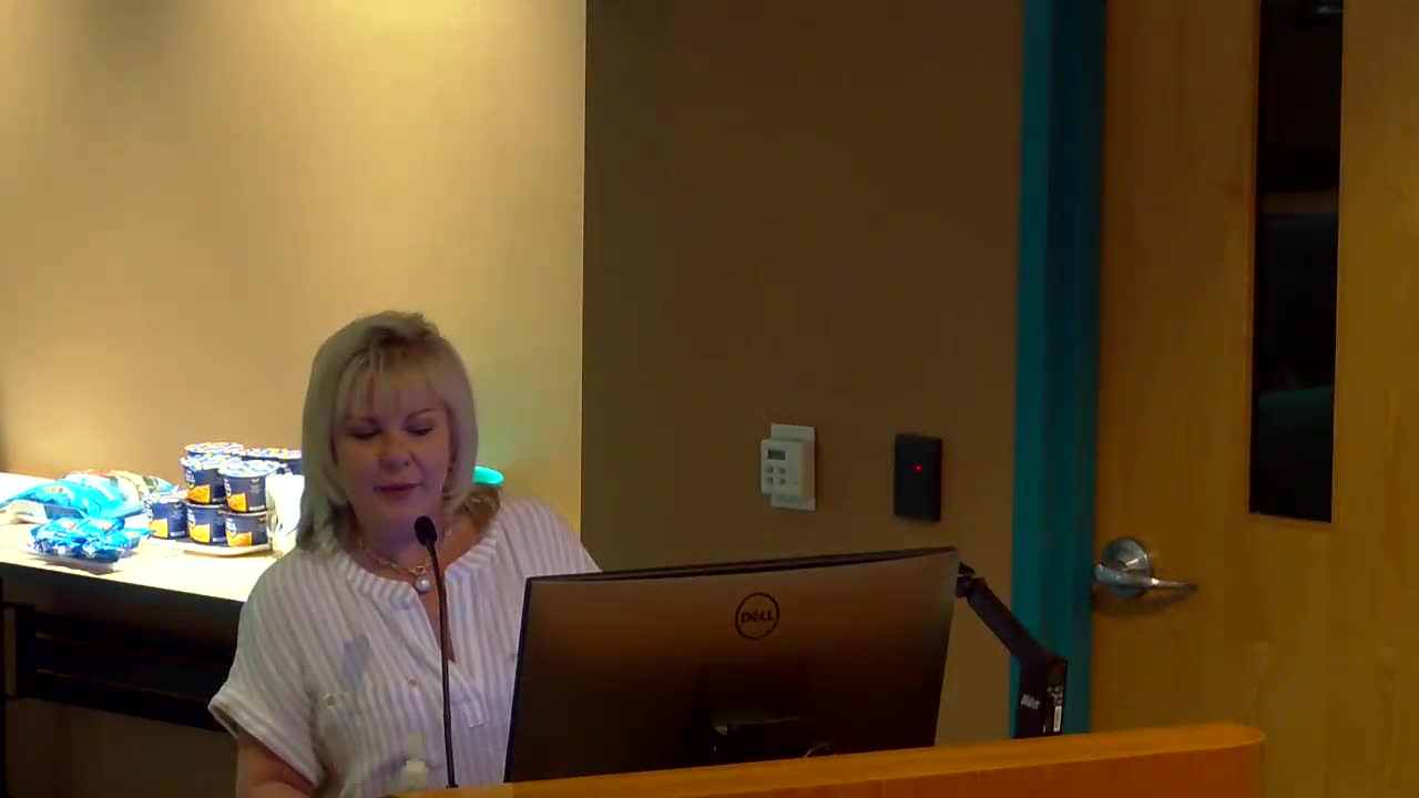 Parks committee reports on planting events, maintenance and lighting work