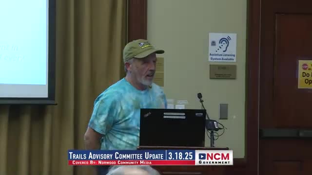 Norwood trails group outlines bridge projects, Cooper Park opening and expanded accessibility