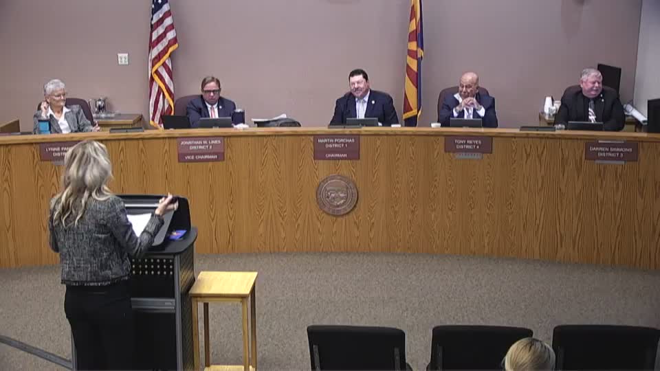State election bills and early‑voting changes top Yuma County supervisory discussion; recorder asked to evaluate adding early‑voting sites