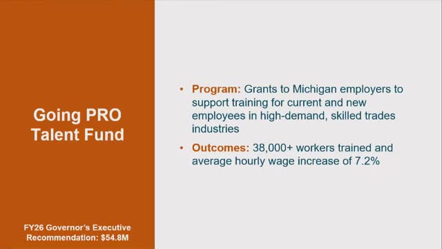 Michigan Going Pro program opens funding cycle for workforce training on April 14