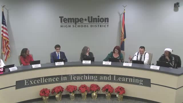 Tempe Union School Board celebrates accomplishments and bids farewell to Vice President James