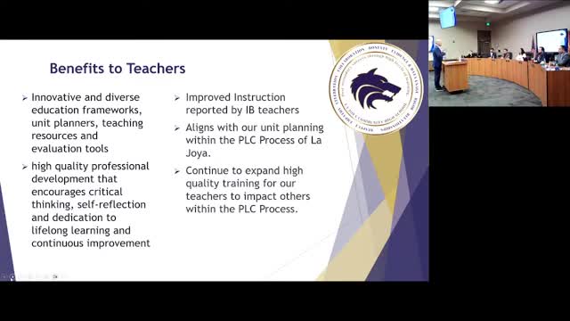 Tolleson Union High School District proposes International Baccalaureate program for students