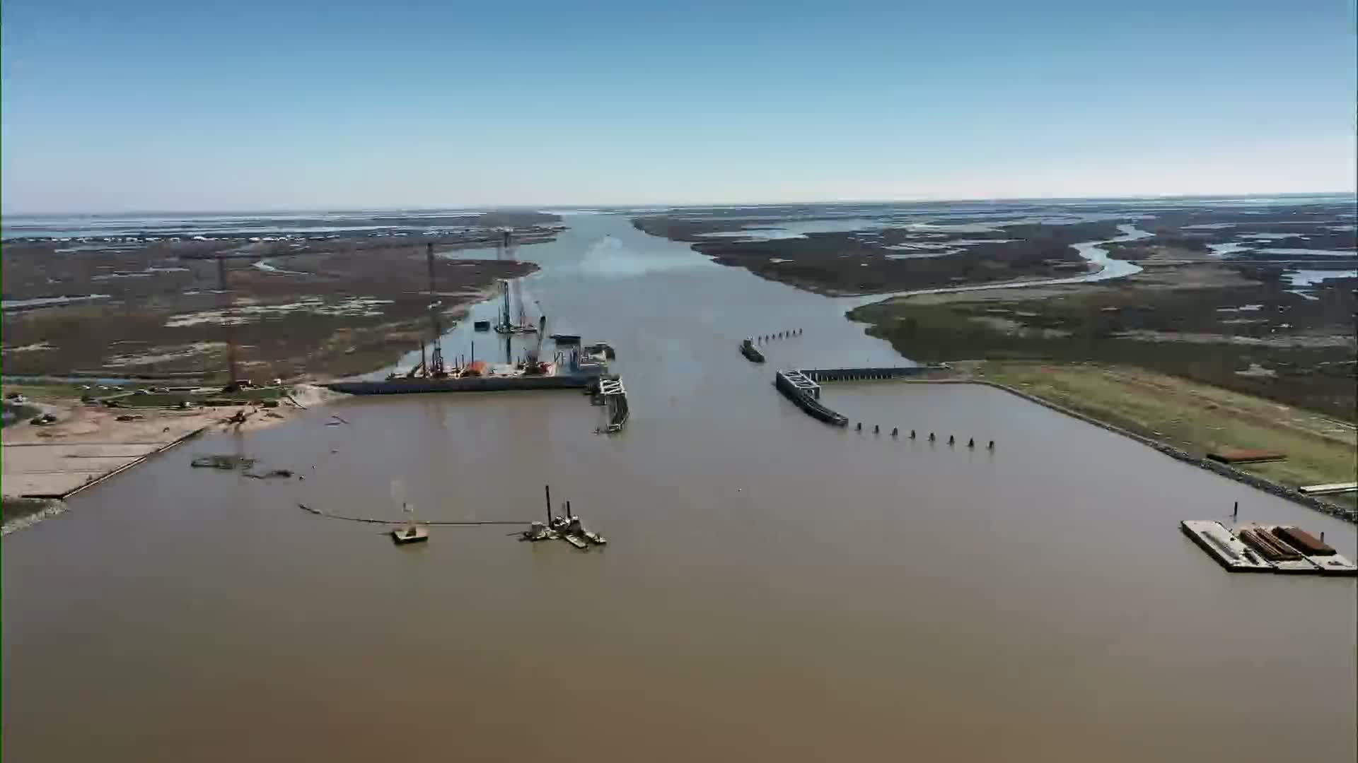 Louisiana officials highlight Morganza to Gulf hurricane protection system's benefits