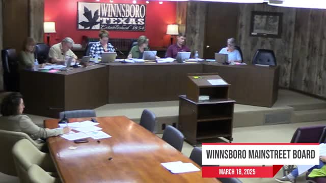 Winnsboro committee outlines marketing strategy to boost local business visibility