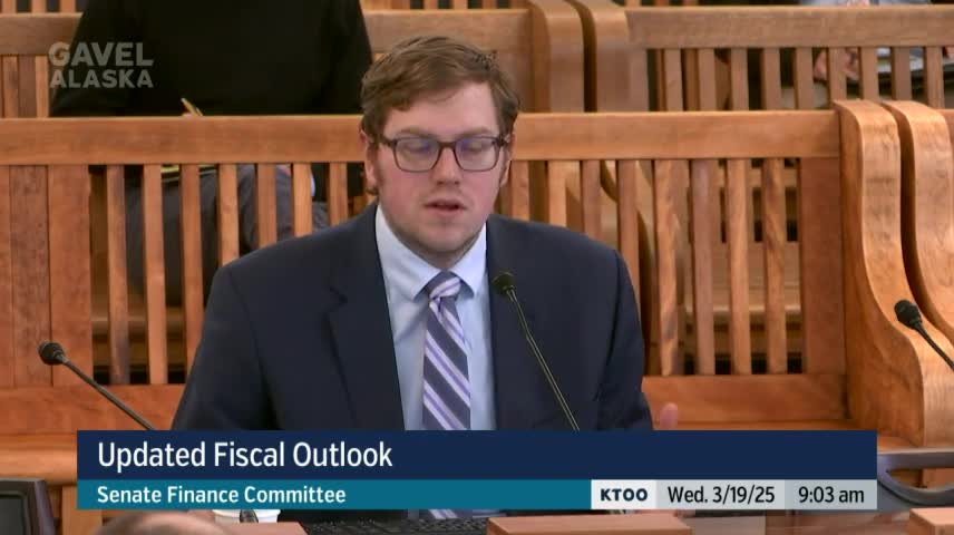 Senate finance committee hears update showing larger-than-expected multi-year deficits