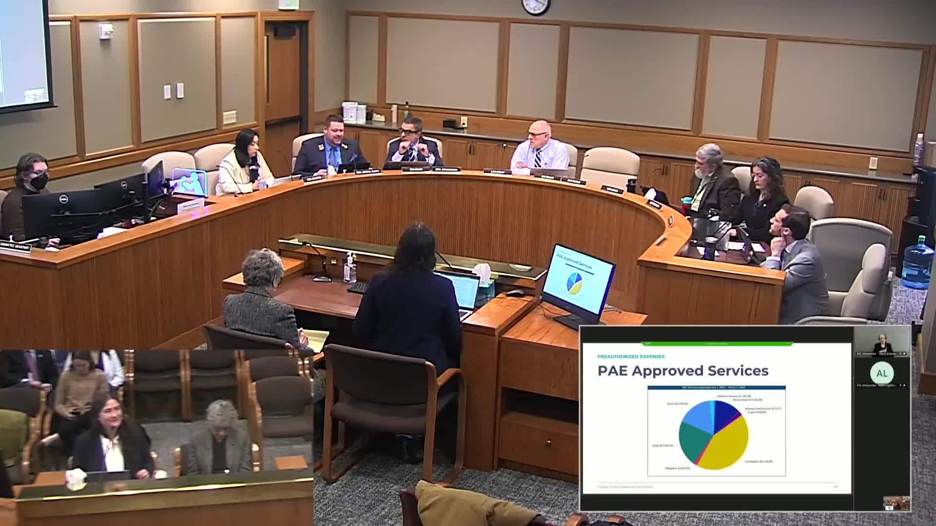 Senate examines pay parity between prosecutors and defense attorneys in unrepresented crisis