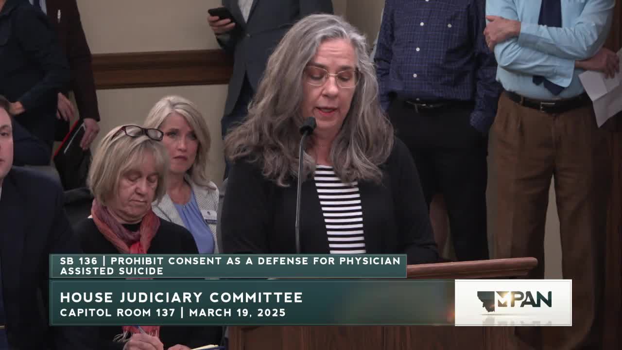 Montana Committee Receives Emotional Testimonies Against Senate Bill 136 on Medical Aid in Dying