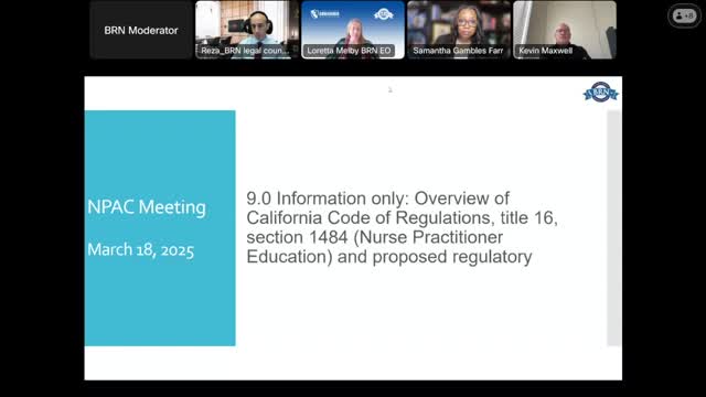 California Board updates nurse practitioner preceptor requirements for out-of-state students